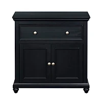 Augusta Home Carl Two Door One Drawer Cabinet