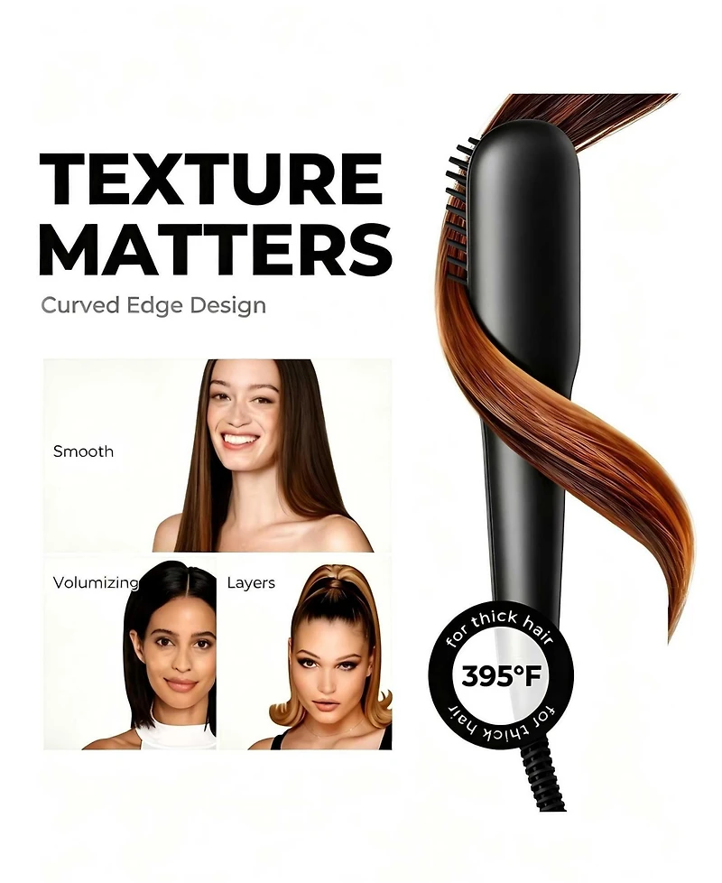 Tymo Beauty Ionic Mini Hair Straightening Brushes