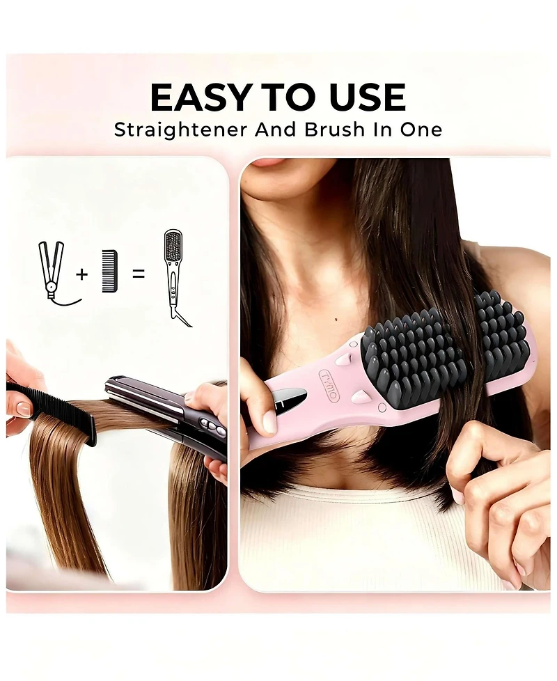 Tymo Beauty Ionic Hair Straightening Brushes