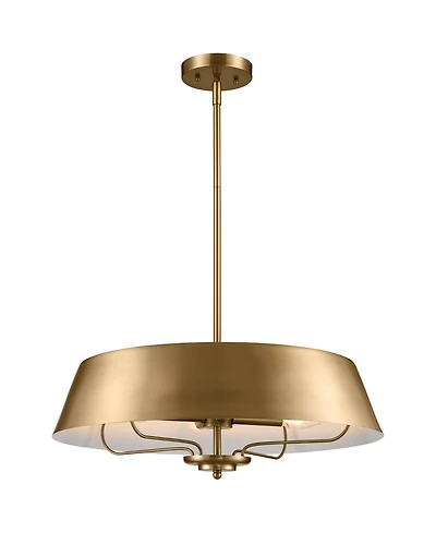 Kichler Luella 22" Wide Brushed Natural Brass Modern Pendant