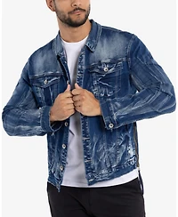 Men's Washed Denim Jacket