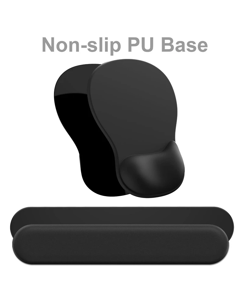 Lofree Ergonomic Gel Wrist Rest Mouse Pad With Anti Slip Pu Base For Gaming Office