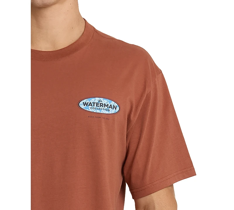 Quiksilver Waterman Men's Inter Fill Graphic T-Shirt