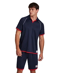 Reebok Men's United Logo Relaxed-Fit Jersey Polo