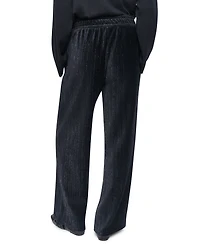 Dkny Women's Wide-Leg Velvet Pull-On Pants