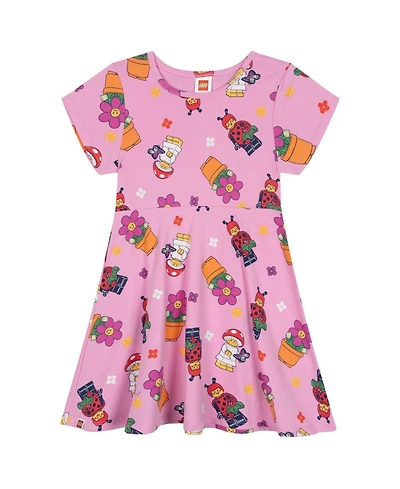 Lego Baby Girls' Short-Sleeve Skater Dress