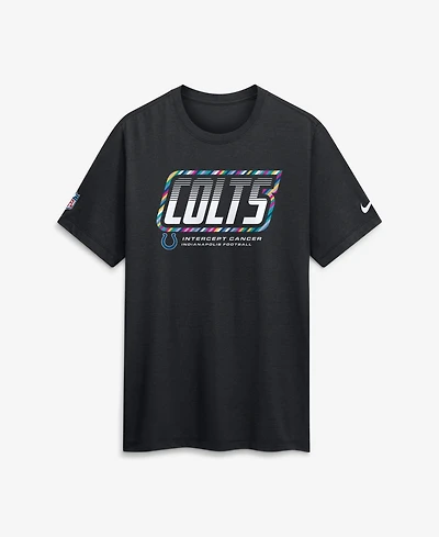Nike Men's Black Indianapolis Colts 2026 Nfl Cruical Catch Sideline Dri-Fit T-Shirt