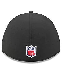 New Era Men's Black York Jets 2026 Nfl Cruical Catch 39THIRTY M-Crown Stretch Hat