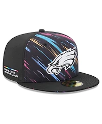 New Era Men's Black Philadelphia Eagles 2026 Nfl Cruical Catch 59FIFTY Fitted Hat