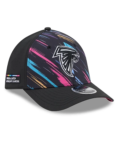 New Era Men's Black Atlanta Falcons 2026 Nfl Cruical Catch 39THIRTY M-Crown Stretch Hat