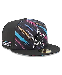 New Era Men's Black Dallas Cowboys 2026 Nfl Cruical Catch 59FIFTY Fitted Hat