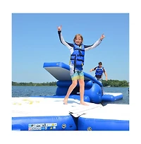 Rave Splash Trax Activity Island St Floating Activity Center, Up to 20 Users, Ages 12+