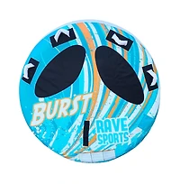 Rave Burst 56" Nylon 2-Rider Towable Boat Tube, Ages 12+