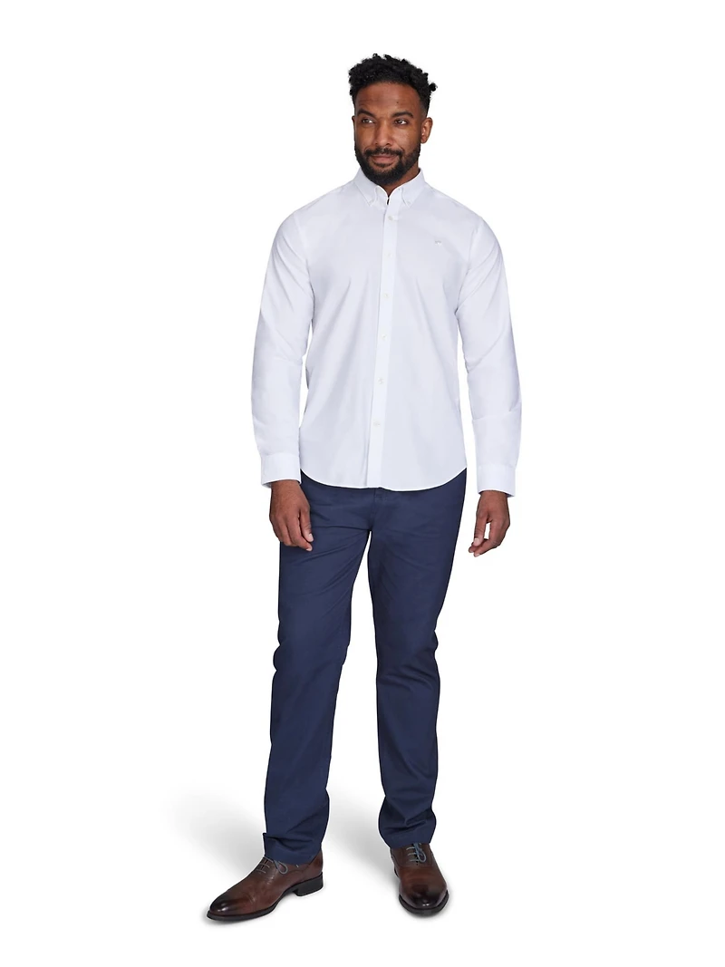 Raging Bull Men's Long-Sleeve Oxford Classic-Fit Shirt