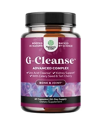 Nature's Craft G-Cleanse Herbal Supplement with Chanca Piedra, Tart Cherry and Celery Seed Extract | 60 Count