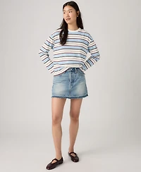 Levi's Women's Icon High-Waisted Mini Denim Skirt