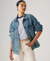 Levi's Women's Trucker Denim Oversized-Fit Jacket