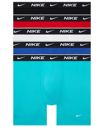 Nike Men's Stretch Cotton-Blend Boxer Briefs, 5-Pack