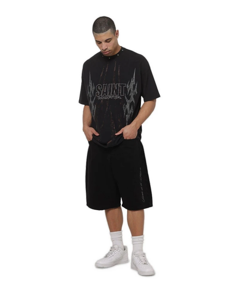 Saint Morta Men's La Familia Graphic Oversized T-Shirt