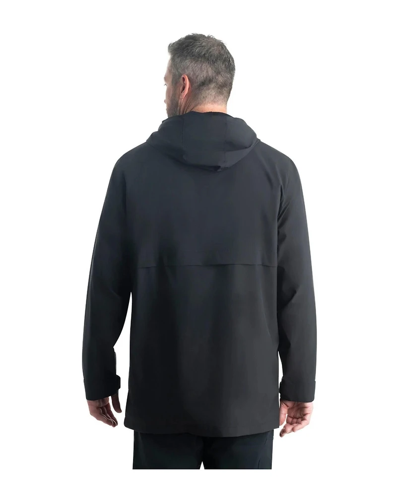 Legendary Whitetails Men's Water Resistant Hooded Pullover Half Zip Up Jacket