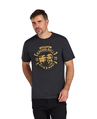 Raging Bull Men's Ruck & Maul Graphic Crewneck Cotton T-Shirt