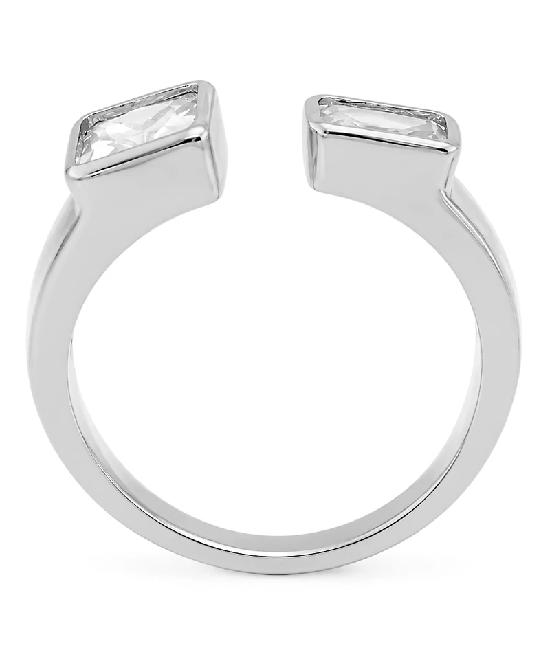 And Now This Cubic Zirconia Modern Ring