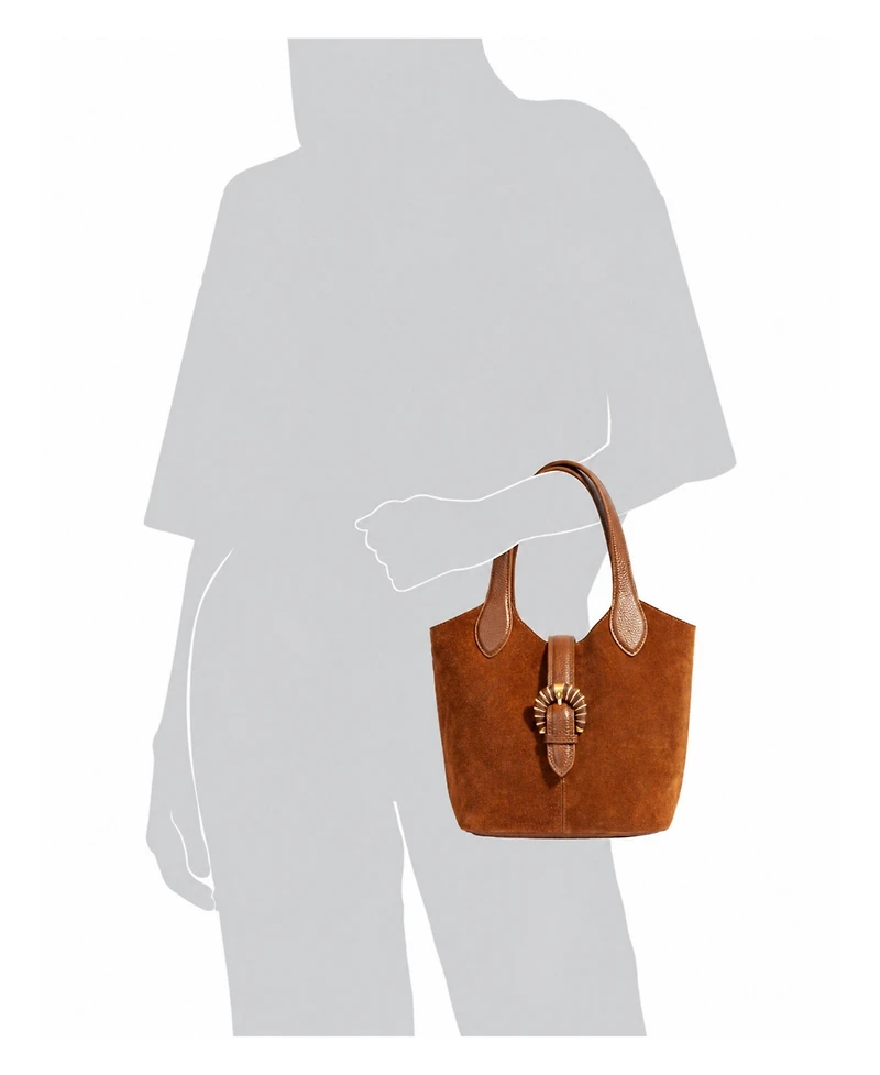 Sam Edelman Lucy Buckle Medium Crossbody Handbag