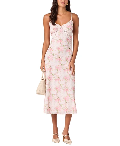 Astr the Label Women's V-Neck Sleeveless Dress