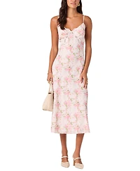 Astr the Label Women's V-Neck Sleeveless Dress