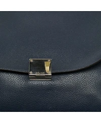 Pre-Owned Celine Women's Medium Trapeze Leather and Suede Top Handle Bag