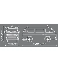 Cobi Action Town Volkswagen T3 Police Bus 144-Piece Building Set, Ages 7+