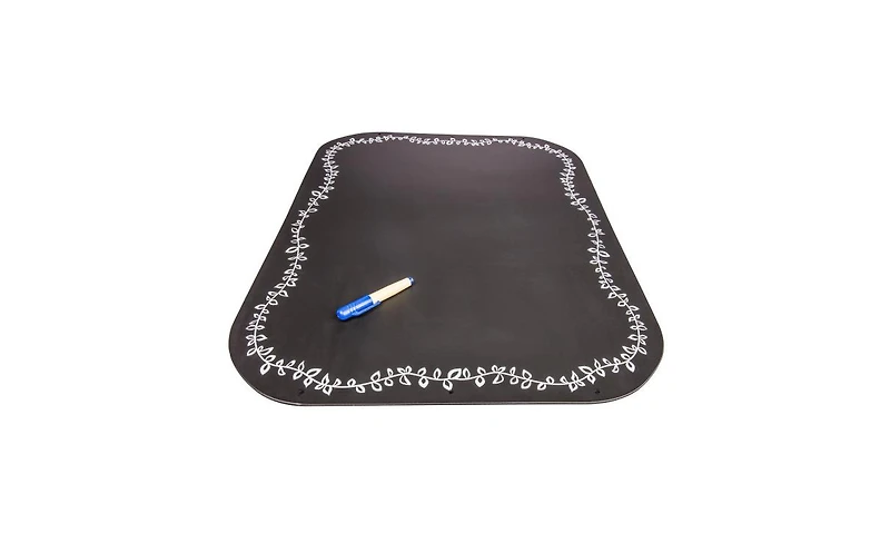 Jack & June Chalkboard Panel Playset Attachment Kit, 14" x 16.5", with Weather-Resistant Chalk Holder, Ages 3+