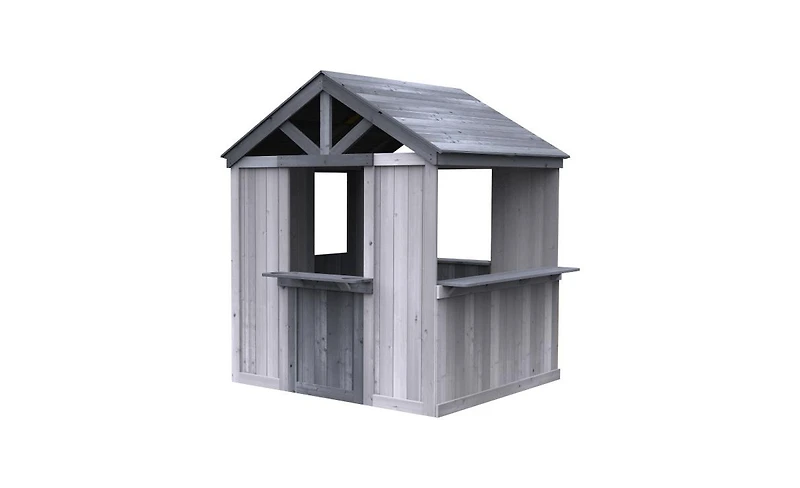 Jack & June Jj-Playhouse Cedar Farmhouse Playhouse, 53" L x 48" W x 64" H, Ages 3+