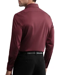 Calvin Klein Men's Performance Wrinkle Free Slim-Fit Spread-Collar Dress Shirt