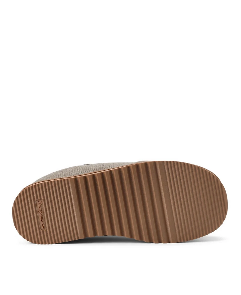 Dearfoams Men's Aldan Indoor-Outdoor Round Toe Clog Slippers