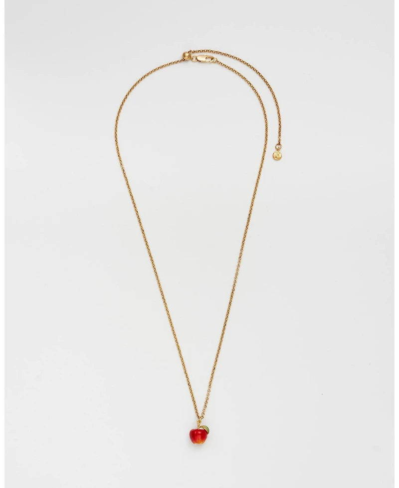 Fable England Apple Necklace in Gold