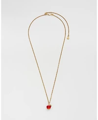 Fable England Apple Necklace in Gold