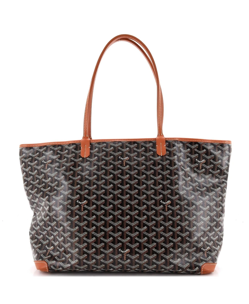 Pre-Owned Goyard Mm Artois Tote Coated Canvas