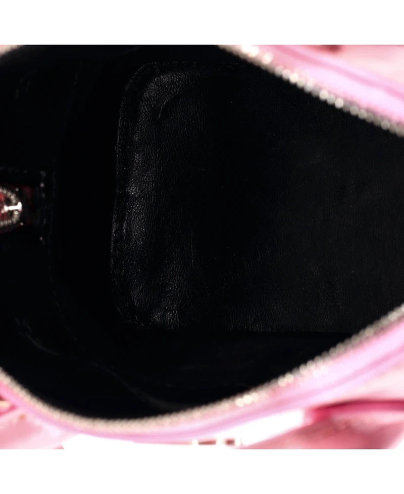 Pre-Owned Balenciaga Xxs Ville Bag Embossed Leather
