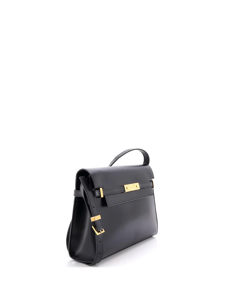 Pre-Owned Saint Laurent Medium Manhattan Shoulder Bag Leather