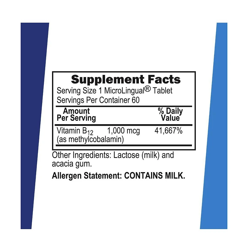Superior Source No Shot Methylcobalamin B-12 1,000 mcg - Sublingual Tablets for Rapid Absorption