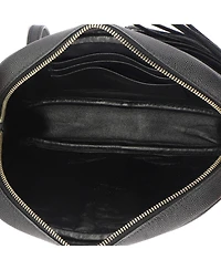 Pre-Owned Saint Laurent Mini Lou Camera Bag Matelasse Chevron Leather