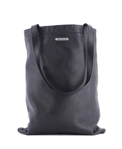 Pre-Owned Saint Laurent Medium Flat Shopper Tote Leather