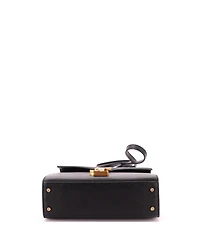 Pre-Owned Saint Laurent Cassandra Mini Top-Handle Leather Shoulder Bag