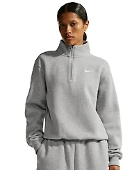 Nike Studio Fleece Women's 1/4-Zip Top