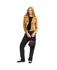 Coach Glovetanned Leather Kisslock Frame Bag