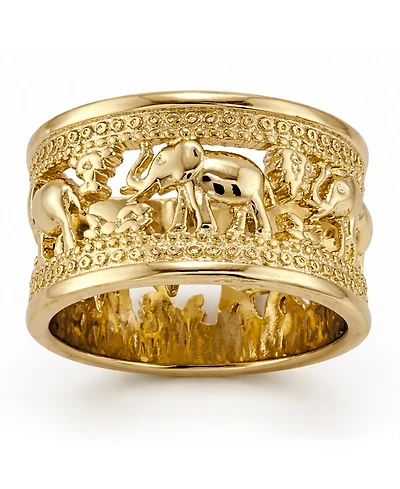 And Now This Elephant Band Ring