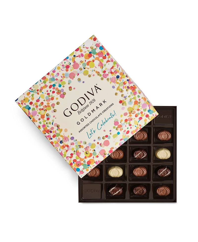 Godiva Goldmark Celebrations Limited Edition Assorted Cake Inspired Chocolates, 18 Pieces