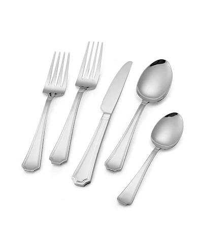 International Silver 18/0 Stainless Steel 67-Pc. Carleigh Flatware & Hostess Set, Created for Macy's