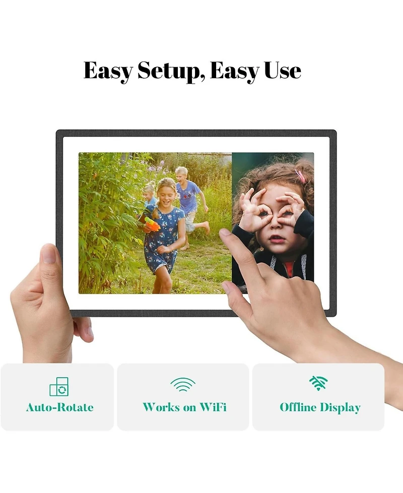 Pexar by Lexar 11" Wi-Fi 2K Anti-Glare Digital Photo Frame